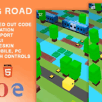 Winding road mobile html5 game c3p construct 3 codermarket.png