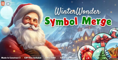 Winterwonder symbol merge html5 puzzle game codermarket.jpg