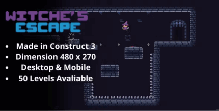 Witchs escape html5 game codermarket.png