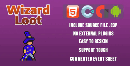 Wizard loot template for construct 3 codermarket.png