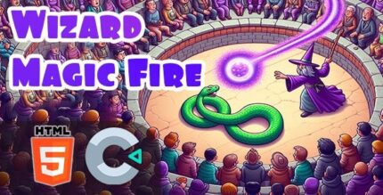 Wizard magic fire html5 game c3p codermarket.jpeg