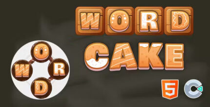 Word cake html5 game codermarket.jpg