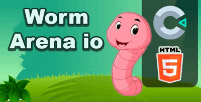 Worm arena io html5 game c3p codermarket.png