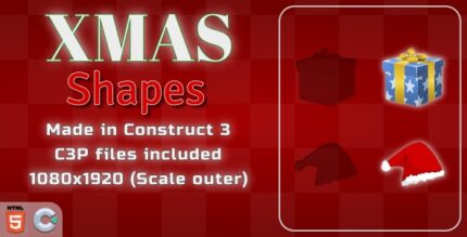 Xmas shapes html5 casual game codermarket.jpg
