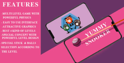 Yummy snooker game template codermarket.png