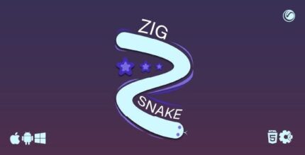Zig snake html5 construct game codermarket.jpeg