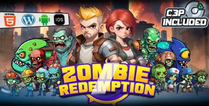 Zombie redemption html5 construct 3 game codermarket.jpg