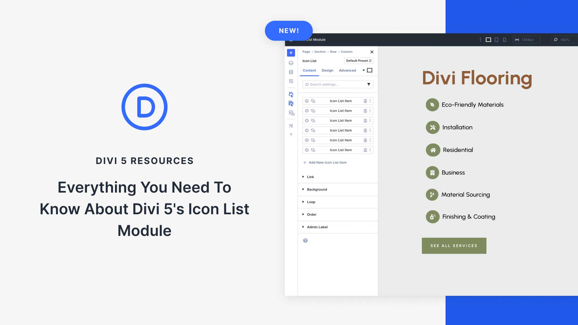 Everything You Need To Know About Divi 5's Icon List Module