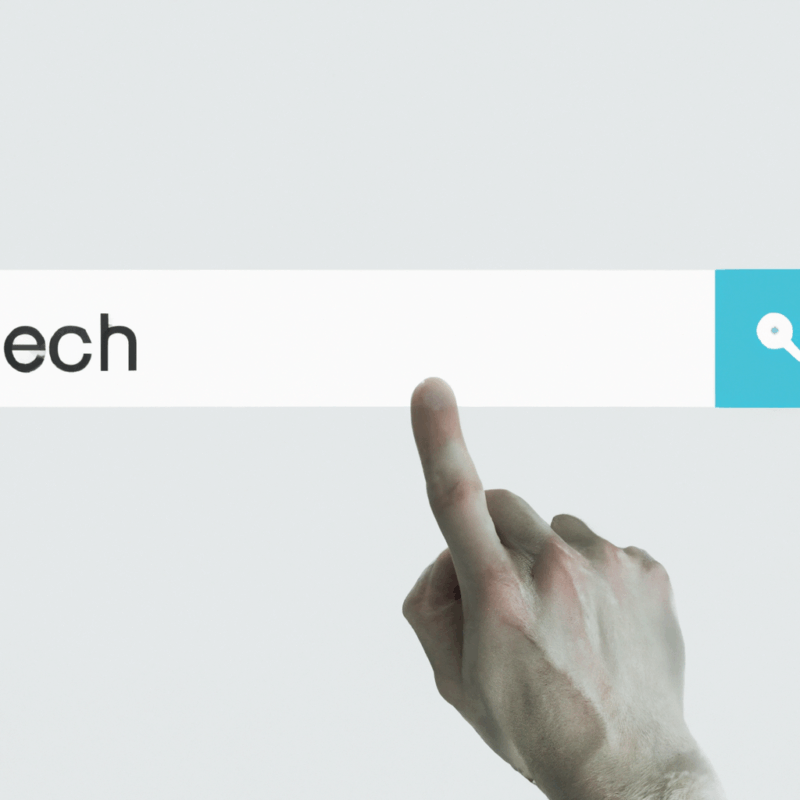 A user interacting with a search bar 1024x1024 54371792.png