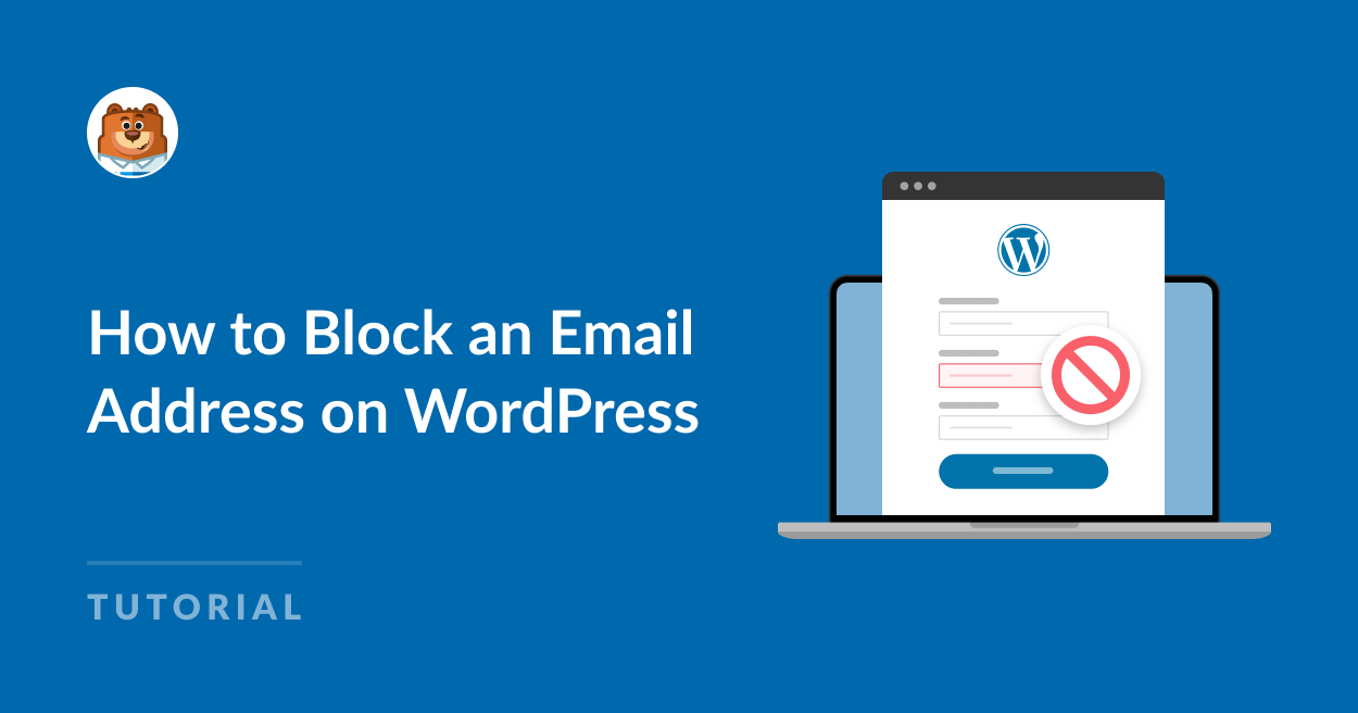 How to Block an Email Address on WordPress