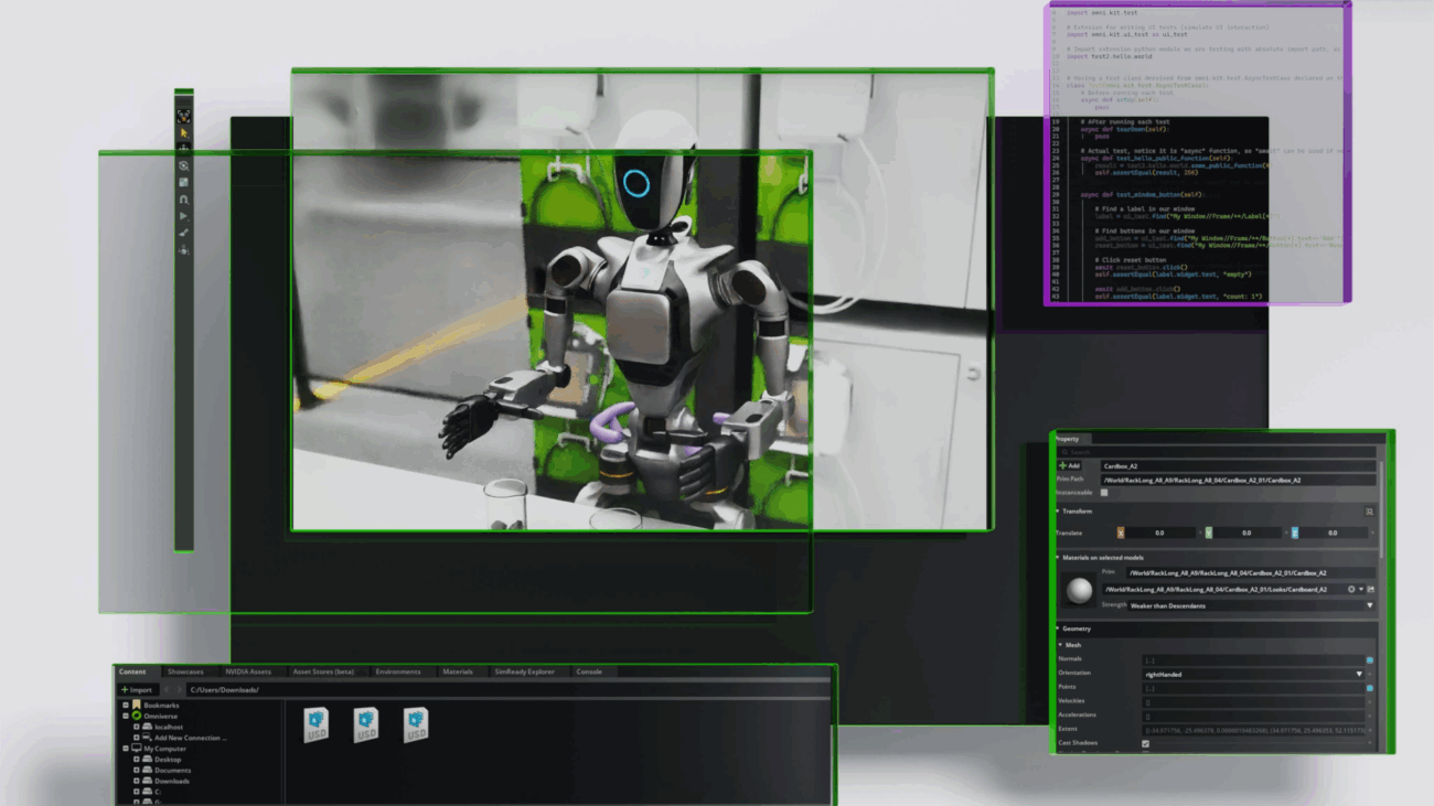 Developers Build Fast and Reliable Robot Simulations with NVIDIA Omniverse Libraries