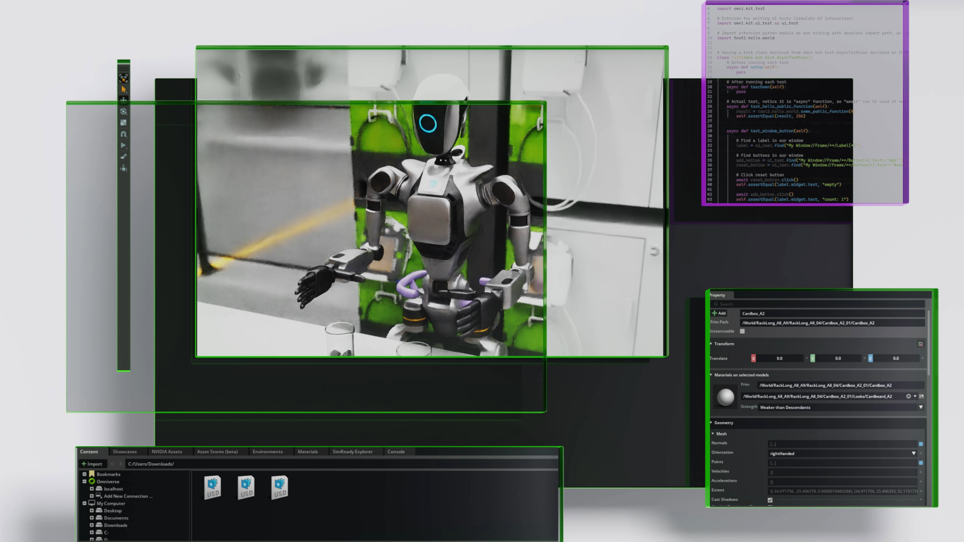 Developers Build Fast and Reliable Robot Simulations with NVIDIA Omniverse Libraries