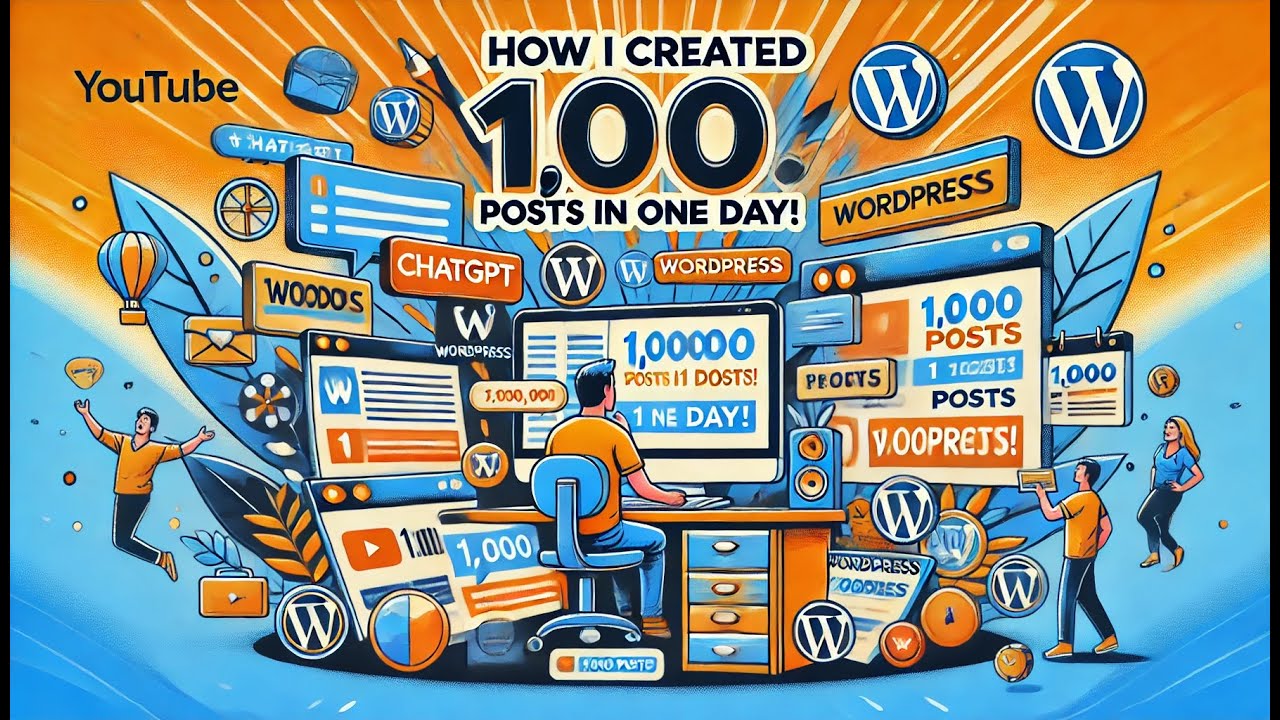1,000 Posts in 24 Hours: Bulk Content Creation with ChatGPT & WordPress