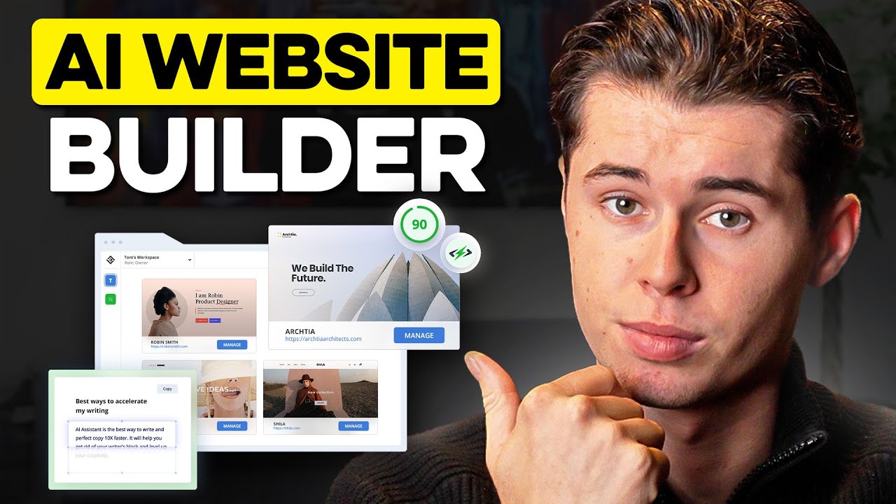 10Web AI Builder Tutorial & Review 2025 | How to Create a Wordpress Website with AI