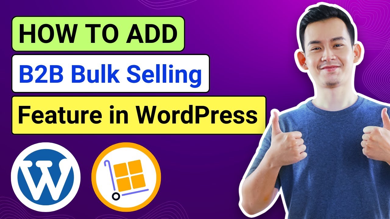 How to Add Wholesale Features in WordPress eCommerce Site | Bulk Selling in WordPress | WholesaleX