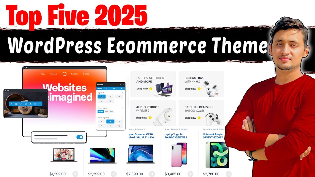 Top Five WordPress Ecommerce Theme Use in 2025 | Best Ecommerce Themes