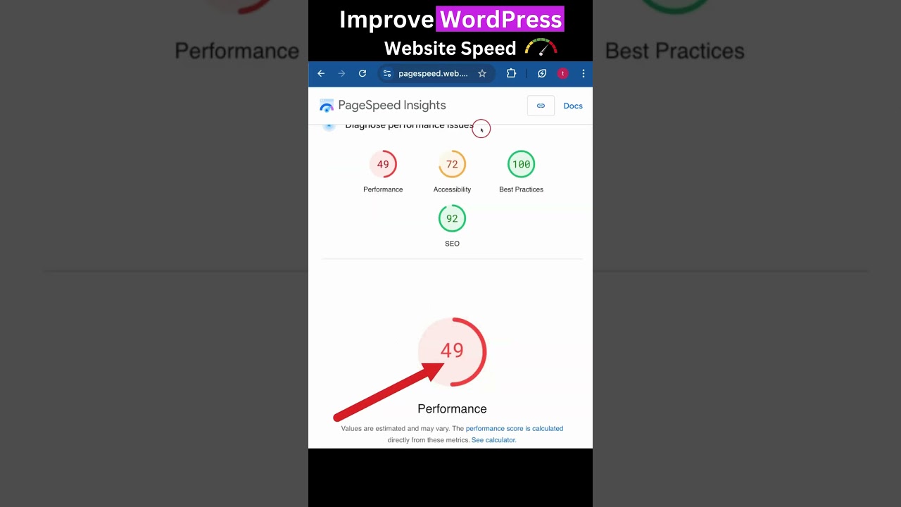 Increase WordPress Website Speed Quickly #WordPress #seo #websitedesign