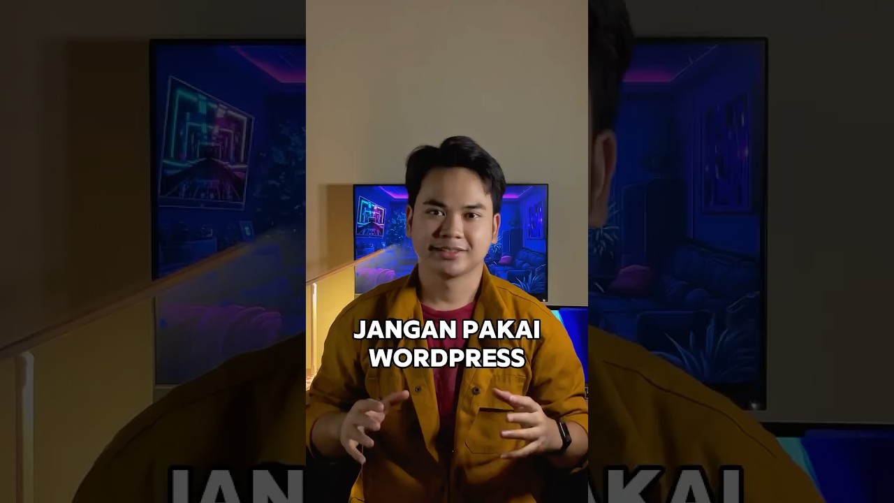 Jangan pakai wordpress. Gw ada saran buat yg mau punya website buat pemula #fyp #wordpress #website