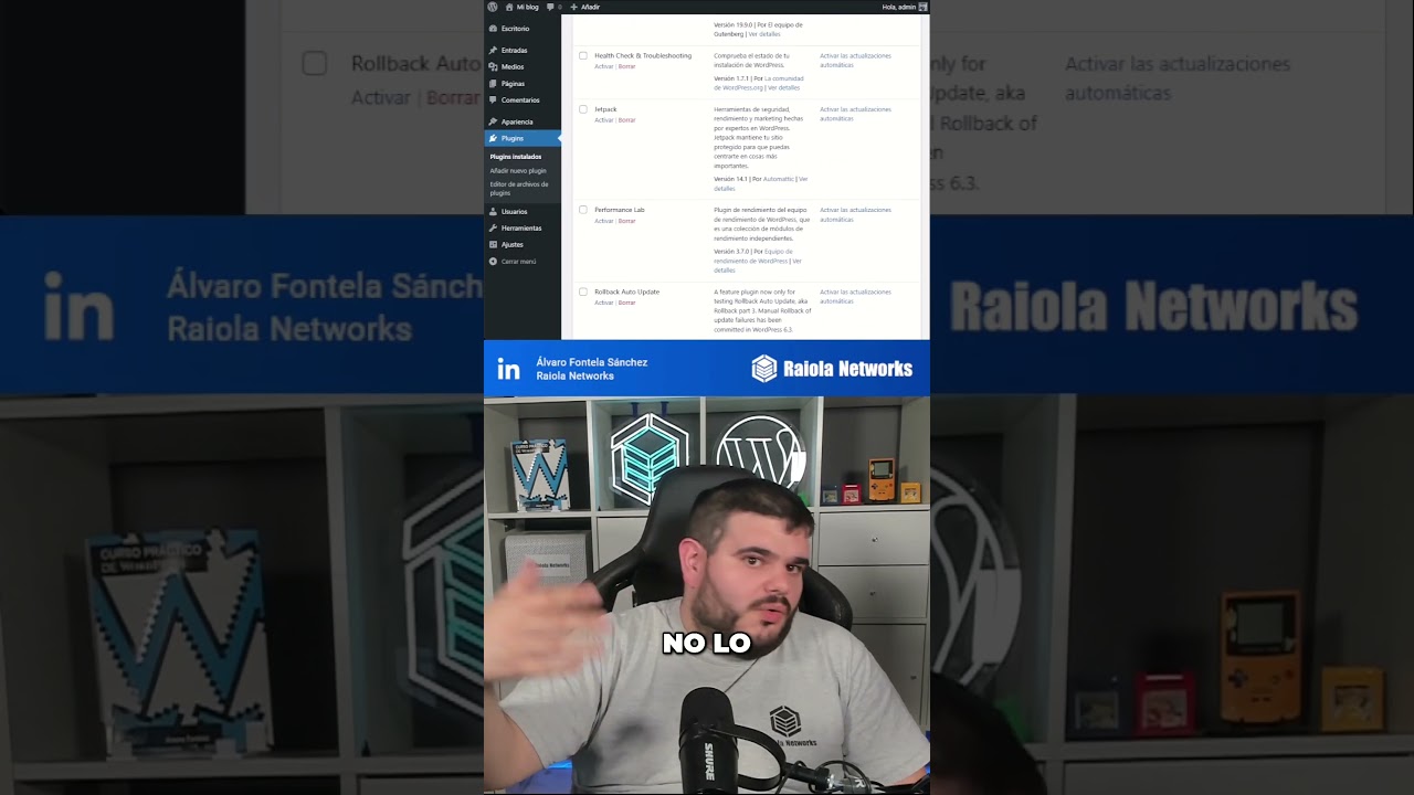 ¿Por qué no debes tener plugins inactivos en tu WordPress? #wordpress #plugins #shorts