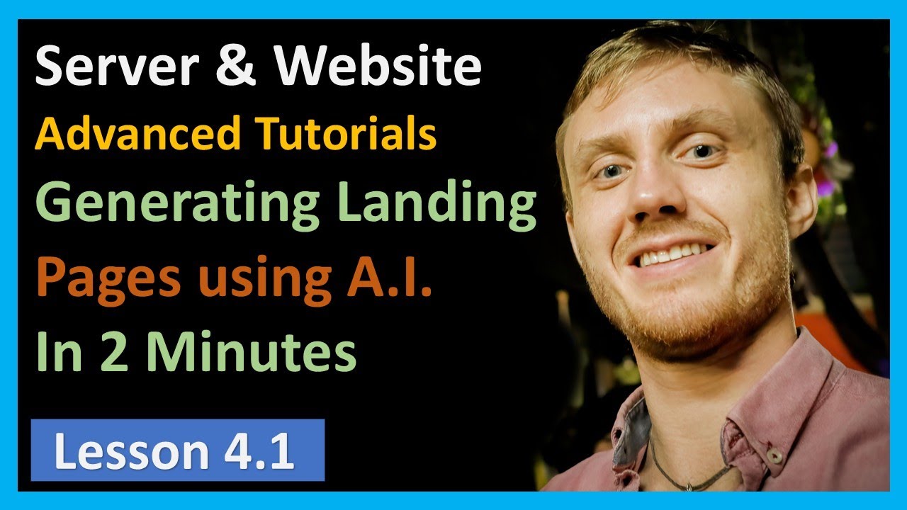4.1 - Generating Your AI Landing Page (Wordpress)