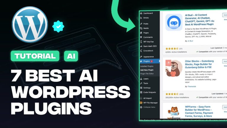 7 Best AI Plugins for WordPress in 2025 – Theme Bazar BD