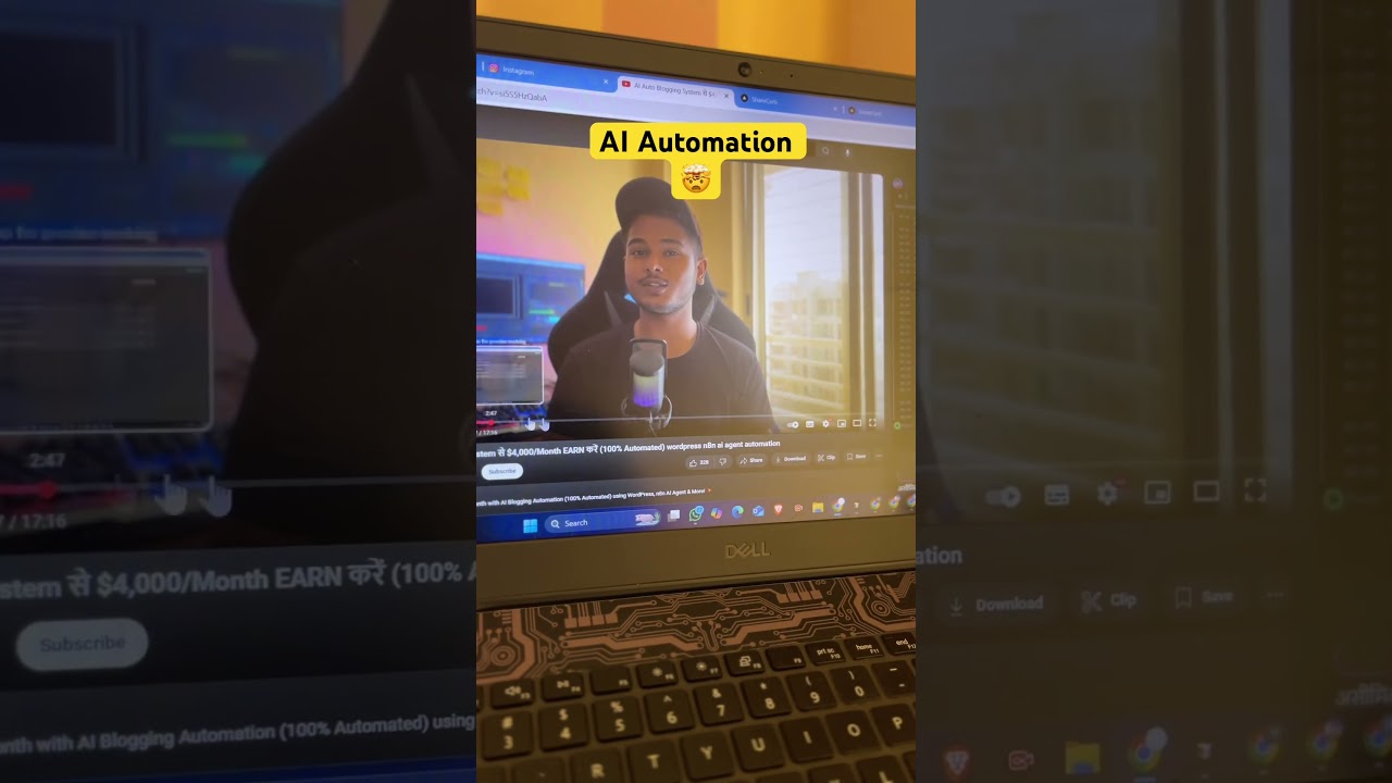 AI Automation Blog Earning 🤯 Adsense earning live proof Wordpress blogging #adsense #blogging