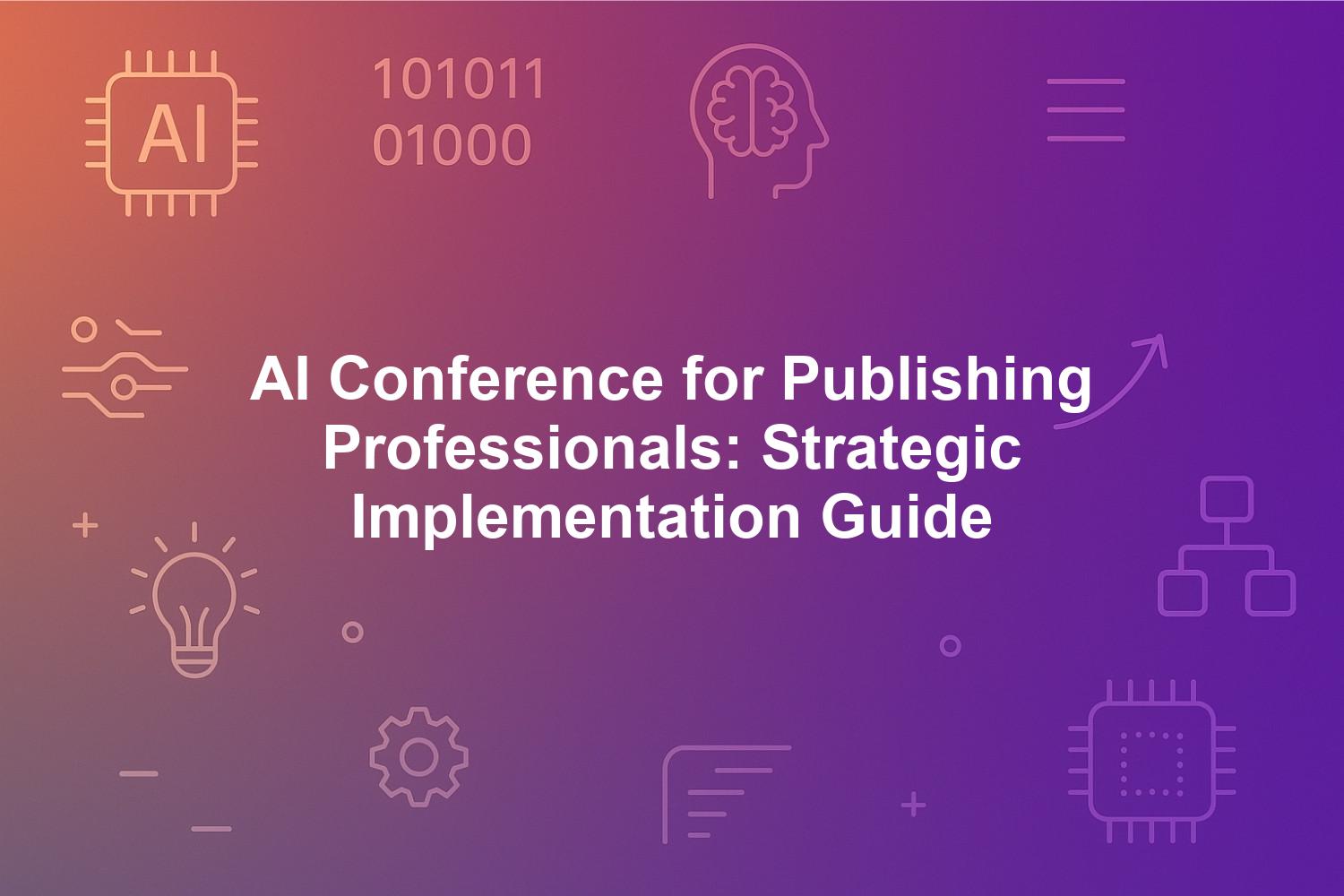 AI Conference for Publishing Professionals: Strategic Implementation Guide
