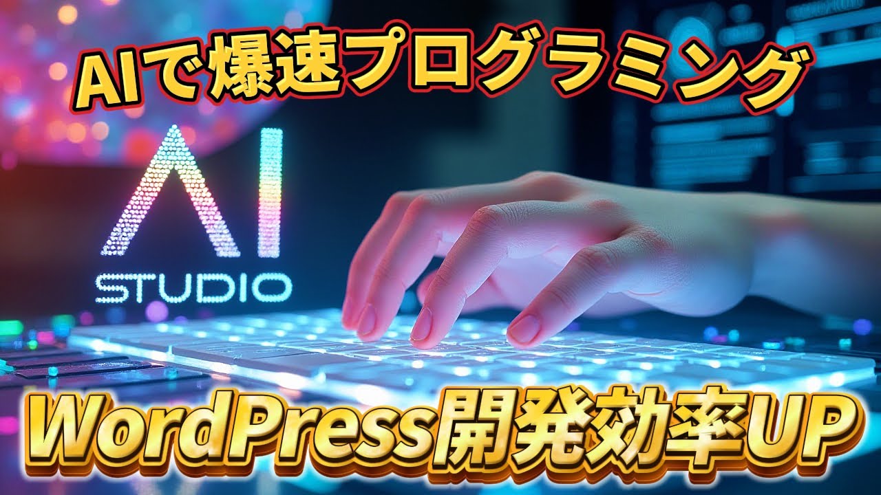 AIでWordPress開発を加速！プログラミング自動化とUI実装の効率化テクニック