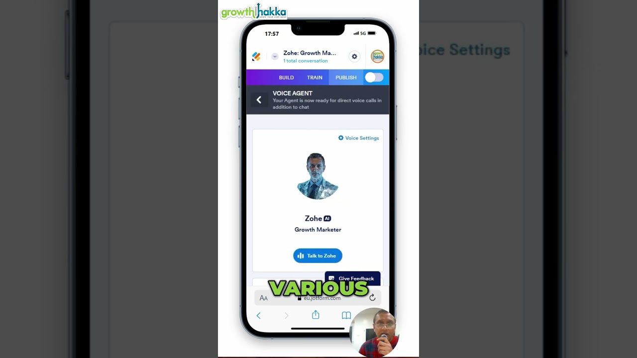 Add AI Voice Agent to Your Website!