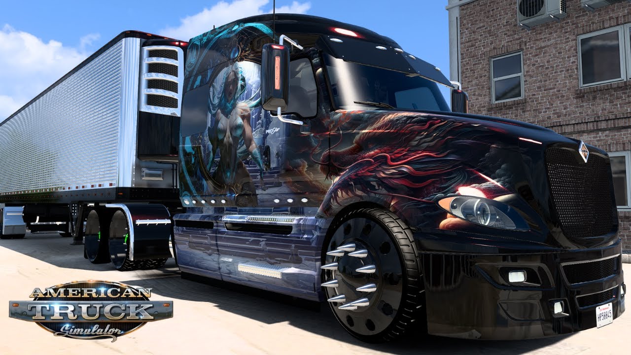 American Truck Simulator | Custom Prostar Dragon Mod