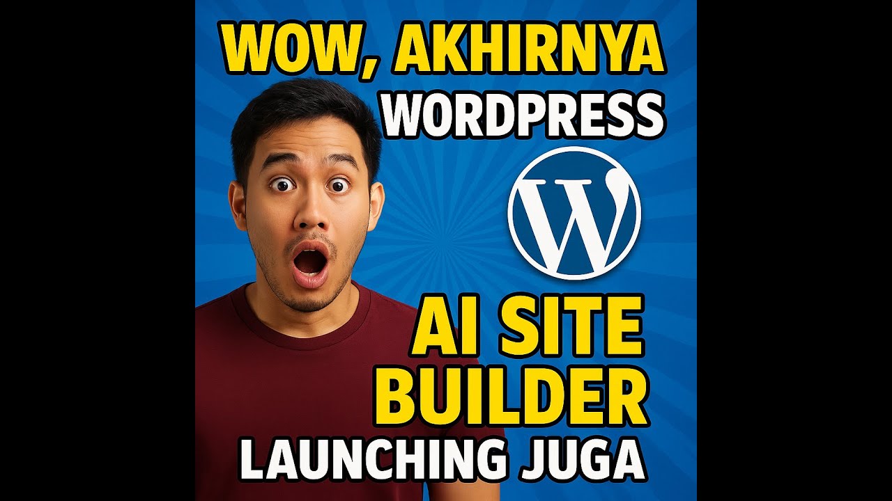 Buat Website Cepat Dengan bantuan AI Wordpress