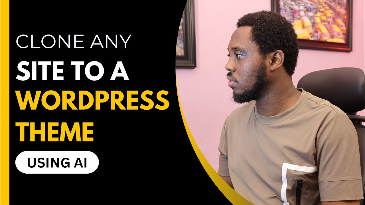 Clone a website With AI - Copy any website into A WordPress Theme