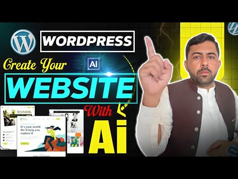Create Stunning WordPress Website Using AI | Step by Step Urdu