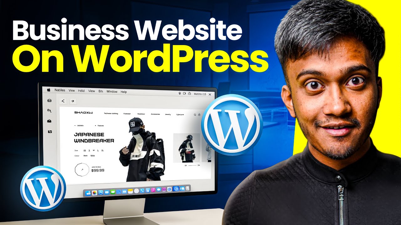 Create a Business Website In WordPress | Vaibhav Kadnar