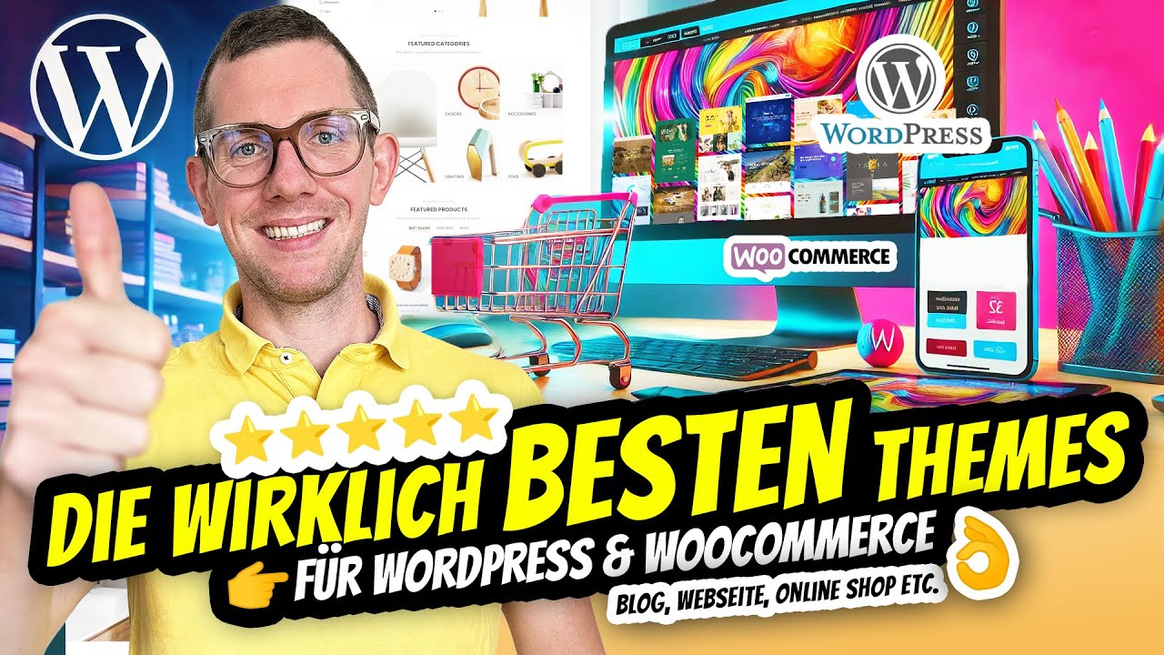 Die wirklich BESTEN Themes für WordPress & WooCommerce seit Jahren 👌 Blog, Webseite, Online-Shop
