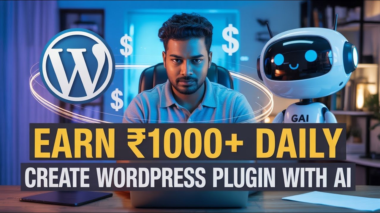 Earn Money - Create WordPress Plugin Using AI | Tamil Tutorial