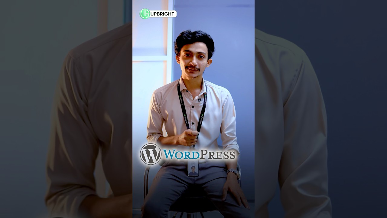 Guess what? 🤔 | Our new course launched 🤩 #upbright #wordpress #development #fyp #tamil