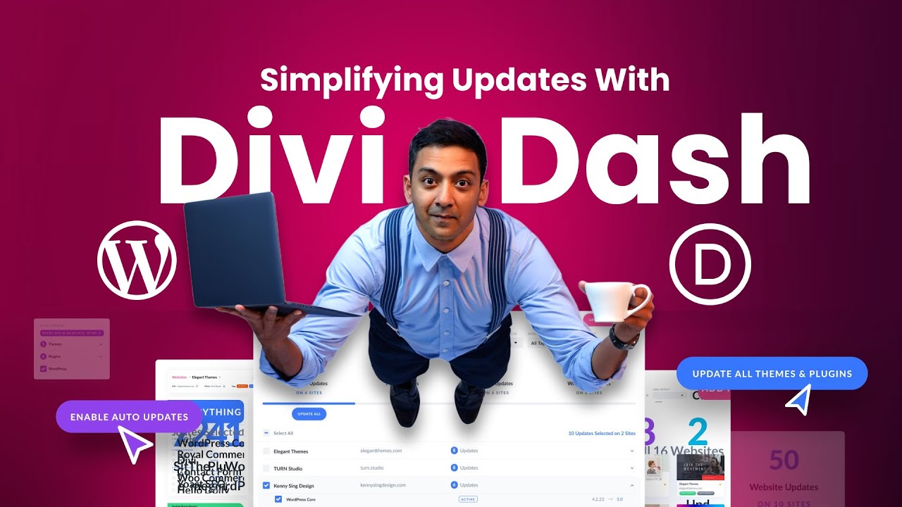 How Divi Dash Simplifies WordPress Theme and Plugin Updates