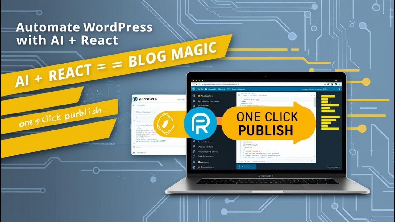How to Automate WordPress Blog Posting with AI Agent & React | Full Tutorial 2025