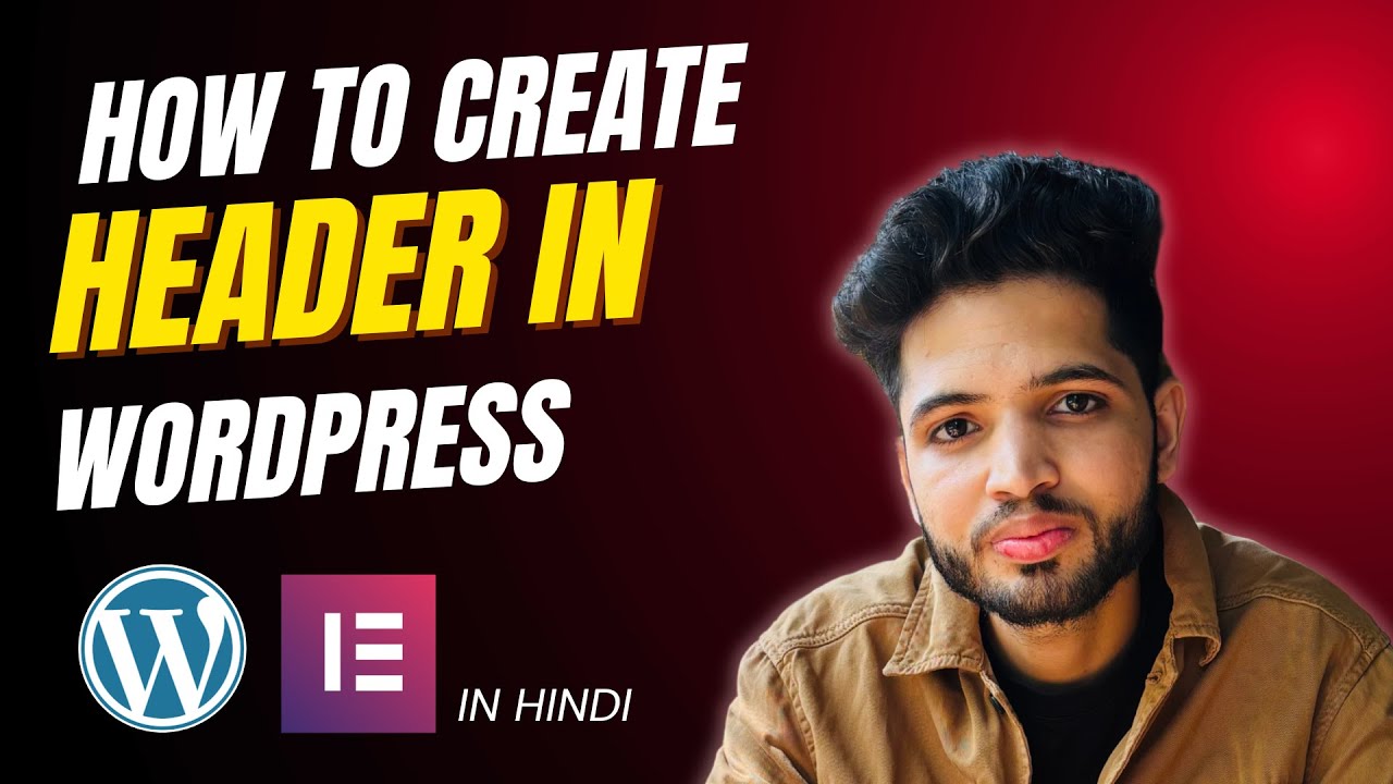 How to Create Header & Menu in WordPress Using Elementor | Step-by-Step Tutorial (2025) |D2CBYNIKHIL