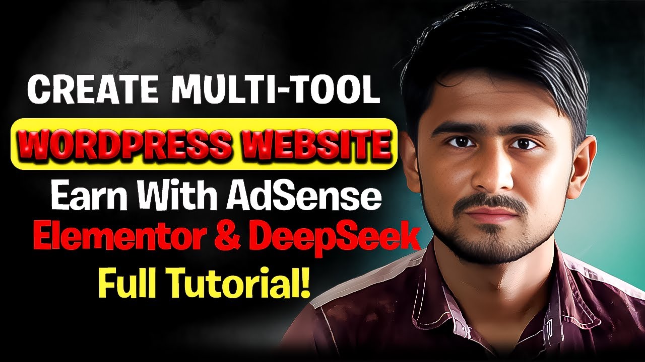 How to Create Multi-Tool WordPress Website Using Elementor & DeepSeek Ai And Make Money With AdSense