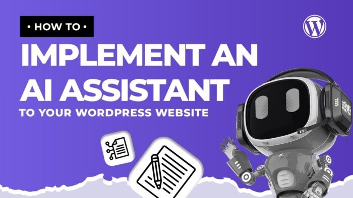 How to Implement an AI Assistant to your WordPress Website - Theme Bazar BD
