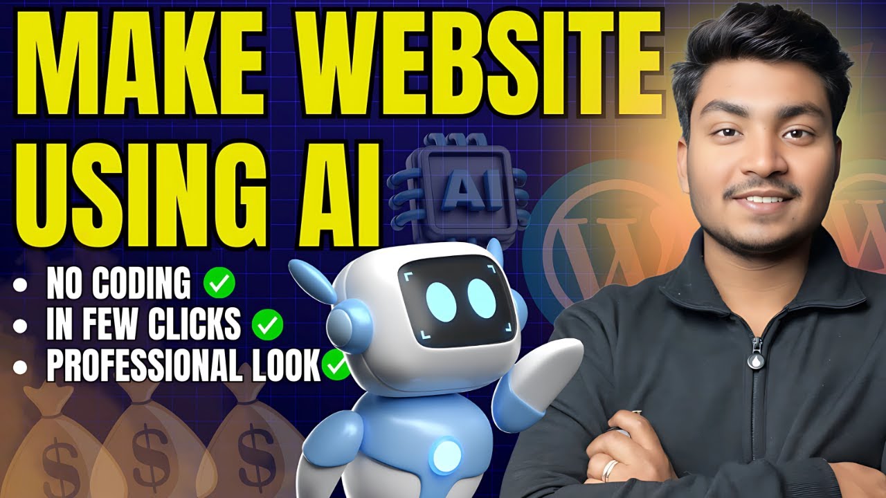 How to Make a Professional WordPress Website using AI in 7 Minutes!