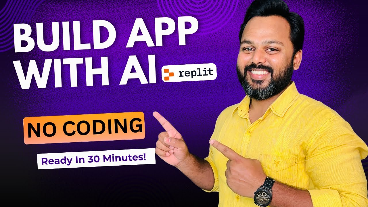🚀 I Built an APP using Replit AI | No Coding Required