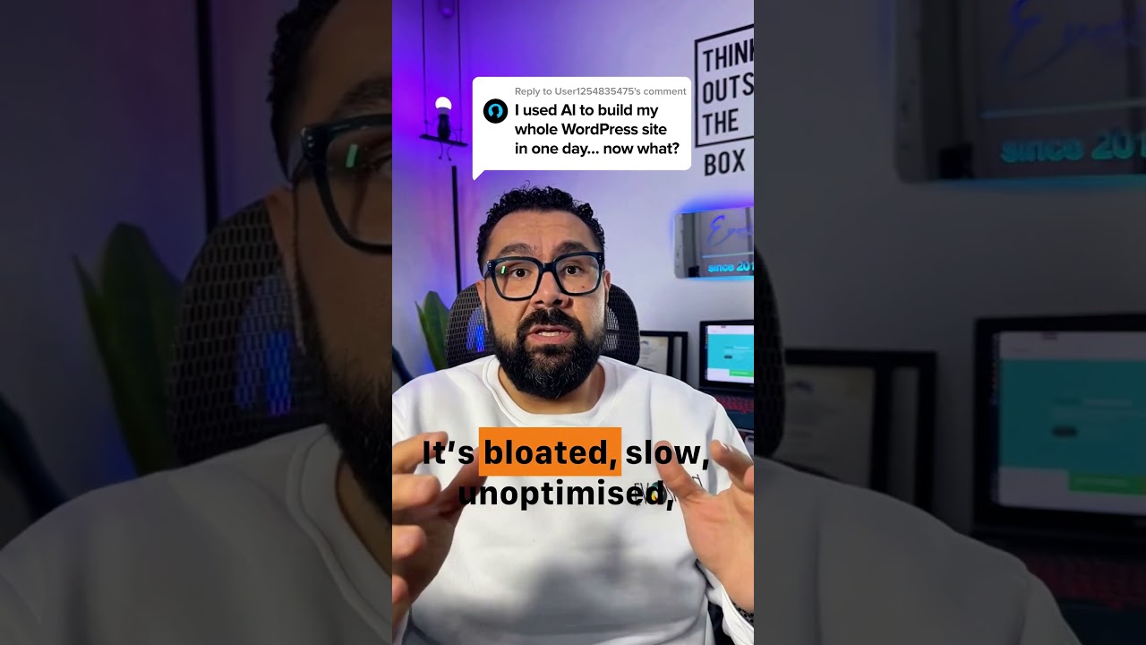 I used AI to build my whole WordPress site in one day… now what?
