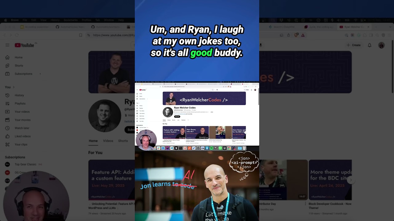 Living Under a Rock  Meet Ryan Welcher! #ai #coding #wordpress