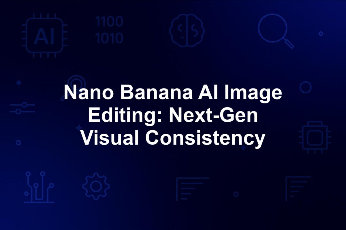 Nano Banana AI Image Editing: Next-Gen Visual Consistency