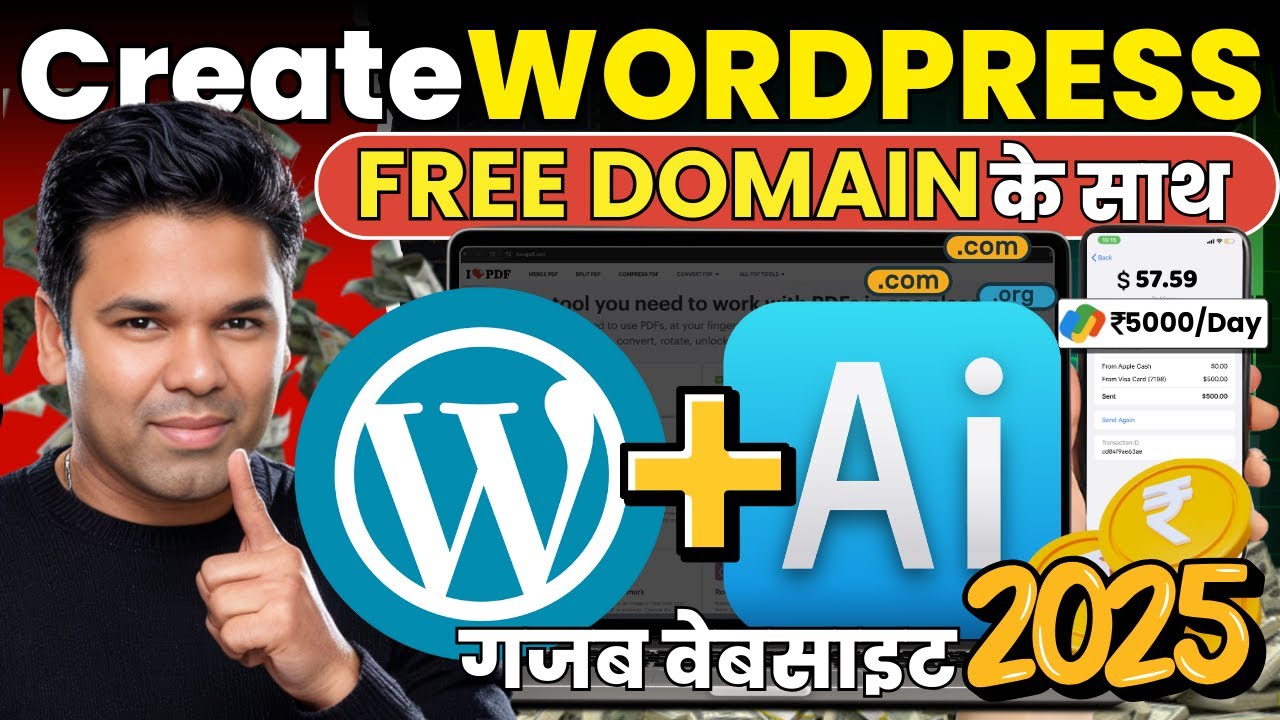 OMG 🔥Build a WordPress Website in 5 Minutes with AI – No Skills Needed