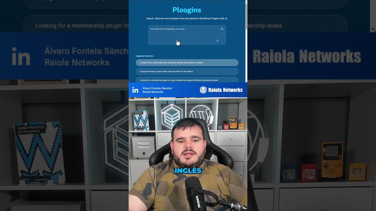 Ploogins, el buscador de plugins para WordPress con IA #wordpress #IA #shorts