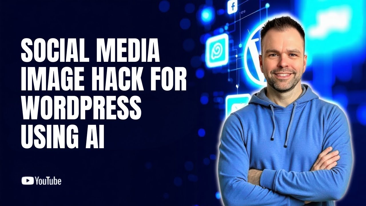 Social Media Image Hack for WordPress Using AI
